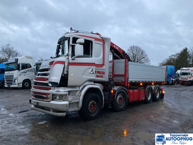 Scania R580 8X4 HIAB 244 EP-5 HIPRO ONLY PARTS