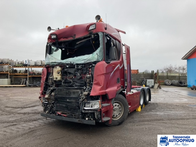 Scania R500 6X2 Retarder Damage